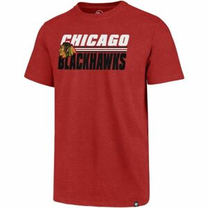47 NHL CHICAGO BLACKHAWKS SHADOW CLUB TEE Pánske tričko, červená, veľkosť S