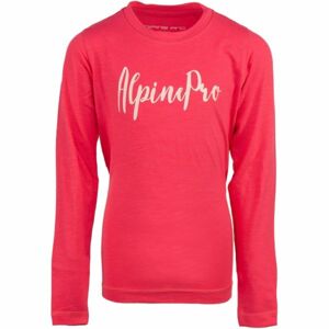 ALPINE PRO CAMRO Detské tričko, ružová, veľkosť 140-146