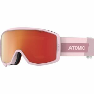 Atomic COUNT JR CYLINDRICAL Juniorské lyžiarske okuliare, čierna, veľkosť os