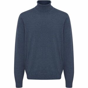 BLEND PULLOVER Pánsky sveter, tmavo modrá, veľkosť XXL