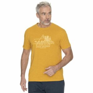 BUSHMAN DEMING Pánske tričko, hnedá, veľkosť 4XL