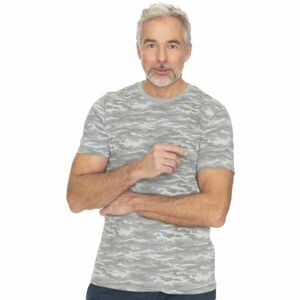 BUSHMAN EXTON Pánske tričko, khaki, veľkosť XL
