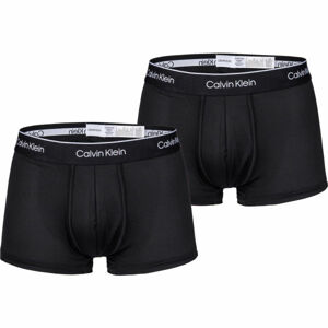 Calvin Klein LOW RISE TRUNK 2PK Pánske boxerky, čierna, veľkosť XL