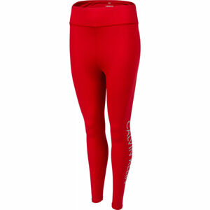 Calvin Klein TIGHT FULL LENGTH Dámske legíny, červená, veľkosť L