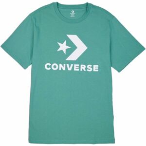 Converse STANDARD FIT CENTER FRONT LARGE LOGO STAR CHEV SS TEE Unisex tričko, svetlo zelená, veľkosť S