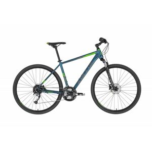 Pánsky crossový bicykel KELLYS PHANATIC 10 28" - model 2021 Dark Ocean - M (19'')