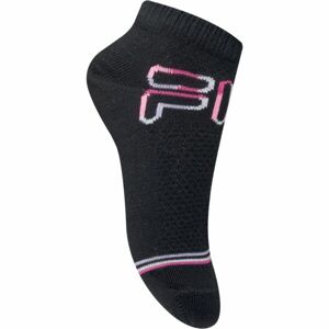 Fila JUNIOR GIRL 3P Dievčenské nízke jemné ponožky, ružová, veľkosť