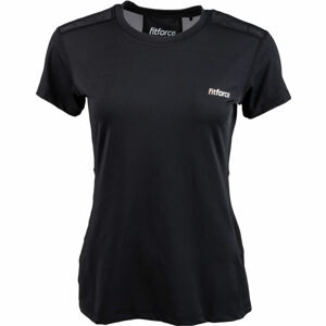 Fitforce PADOVA Dámske fitness tričko, čierna, veľkosť XL