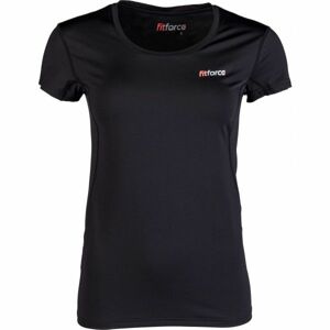 Fitforce TILLY Dámske tričko, čierna, veľkosť XL