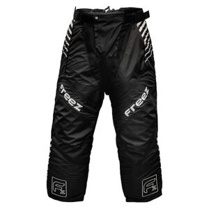 FREEZ G-280 GOALIE PANTS Detské brankárske nohavice na florbal, čierna, veľkosť