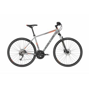 Pánsky crossový bicykel KELLYS PHANATIC 30 28" - model 2021 Grey - M (19'')
