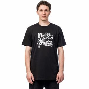 Horsefeathers ORIGINAL T-SHIRT Pánske tričko, čierna, veľkosť S