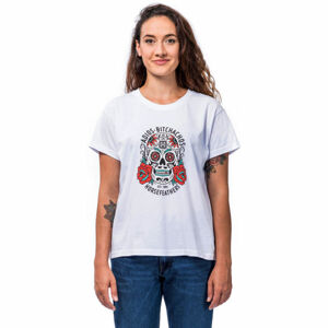 Horsefeathers MEXICANA TOP Dámske tričko, biela, veľkosť S