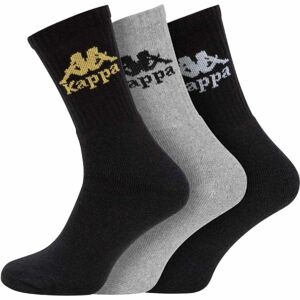 Kappa AUTHENTIC AILEL 3P Ponožky, čierna, veľkosť 35 - 38