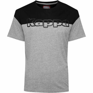 Kappa LOGO BACK Pánske tričko, sivá, veľkosť M