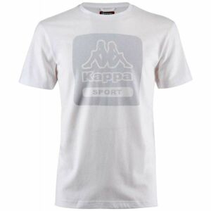 Kappa LOGO BARTEL SLIM Pánske tričko, biela, veľkosť M