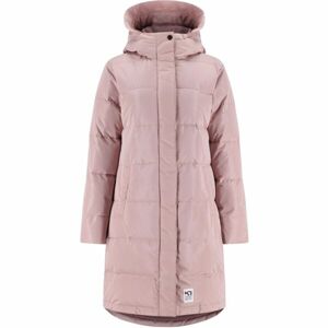 KARI TRAA KYTE PARKA Dámsky páperový kabát, ružová, veľkosť XL