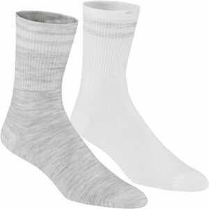 KARI TRAA LAM SOCK 2PK Dámske vlnené ponožky, biela, veľkosť 36-38