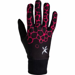 Klimatex LUMI Dámske strečové prstové rukavice, čierna, veľkosť S