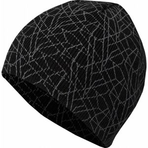 Lewro ARCHEN Chlapčenská pletená čiapka, čierna, veľkosť 4-7