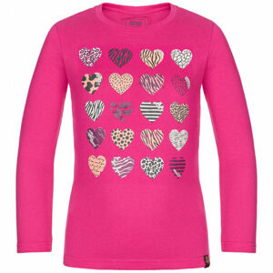 Loap BAMISE Dievčenské tričko, ružová, veľkosť 146-152