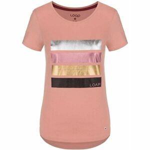 Loap BANDA Dámske tričko, ružová, veľkosť L