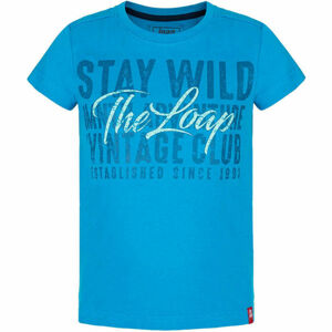 Loap BAWEC Chlapčenské tričko, modrá, veľkosť 112-116