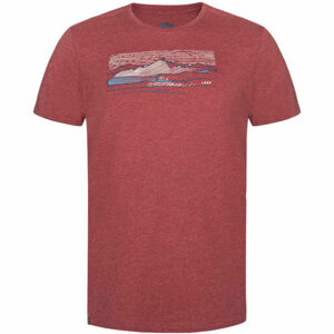 Loap BEAMER Pánske tričko, červená, veľkosť L