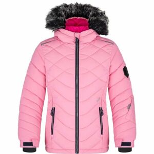 Loap FULLY Detská lyžiarska bunda, ružová, veľkosť 122-128