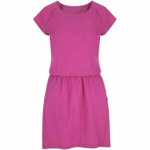 Loap UMBRIA Dámske outdoorové šaty, ružová, veľkosť S