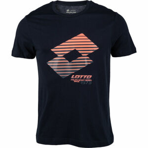 Lotto TEE LOSANGA III JS Pánske tričko, tmavo modrá, veľkosť L
