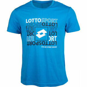 Lotto TEE SUPRA JS Pánske tričko, modrá, veľkosť M