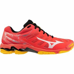 Mizuno WAVE VOLTAGE Pánska volejbalová obuv, červená, veľkosť 41