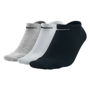 Nike 3PPK VALUE NO SHOW Ponožky, sivá, veľkosť S