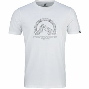 Northfinder BRICE Pánske tričko, biela, veľkosť XL