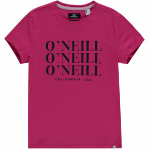 O'Neill LG ALL YEAR SS T-SHIRT Dievčenské tričko, ružová, veľkosť 140