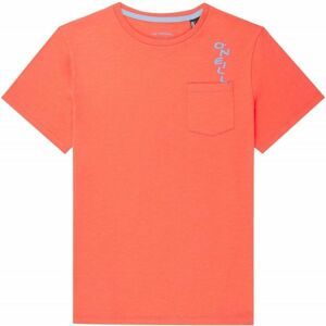 O'Neill LB JACKS BASE S/SLV T-SHIRT Chlapčenské tričko, oranžová, veľkosť 116