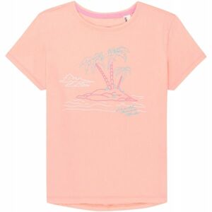O'Neill LG S/SLV ISLAND T-SHIRT Dievčenské tričko, lososová, veľkosť 164