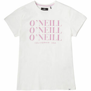 O'Neill LG ALL YEAR SS T-SHIRT Dievčenské tričko, biela, veľkosť 176