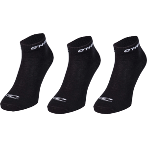 O'Neill QUARTER ONEILL 3P Unisex ponožky, čierna, veľkosť 43 - 46