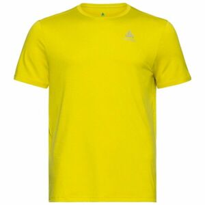 Odlo W RUN EASY 365 T-SHIRT CREW NECK SS Dámske bežecké tričko, žltá, veľkosť L
