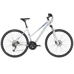 Dámsky crossový bicykel KELLYS PHEEBE 30 28" - model 2021 White - S (17'')