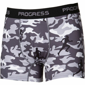 Progress CAMO Pánske boxerky, tmavo sivá, veľkosť XXL
