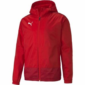 Puma TEAMGOAL 23 TRAINING RAIN JACKET Pánska športová bunda, červená, veľkosť XXL