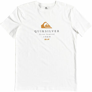 Quiksilver FIRST FIRE SS Pánske tričko, biela, veľkosť S