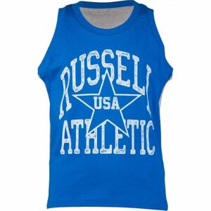 Russell Athletic BASKETBALL CHLAPČENSKĚ TIELKO Chlapčenské tielko, modrá, veľkosť 128