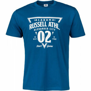Russell Athletic CREWNECK TEE SHIRT Pánske tričko, modrá, veľkosť M