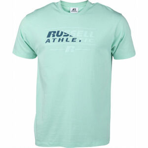 Russell Athletic R FADED S/S TEE Pánske tričko, tyrkysová, veľkosť XXL