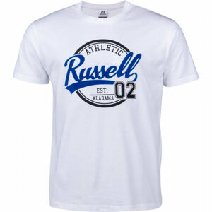 Russell Athletic S/S CREWNECK TEE SHIRT Pánske tričko, sivá, veľkosť M