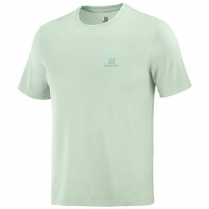 Salomon EXPLORE TEE M Pánske tričko, svetlo zelená, veľkosť XL